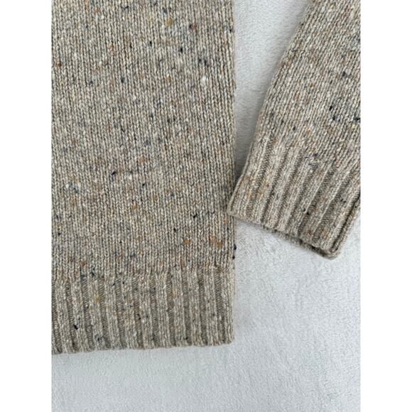 Taylor Stitch Seafarer Donegal Sweater Oat Beige Speckled Wool Alpaca 44 XL NWT - Picture 6 of 9